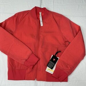 Not for sale !!!!!!lululemon non stop bomber jacket pale raspberry